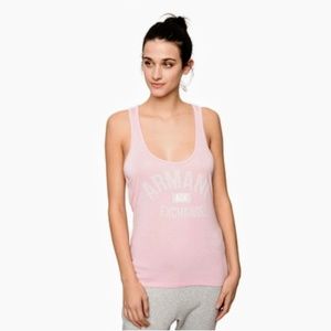 New Armani Exchange Logo Tank Top
